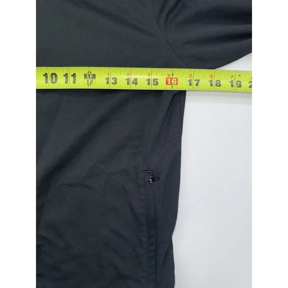 Men's Nike Soccer It Dri Fit Knit Black Jacket 688380 011 Size Small